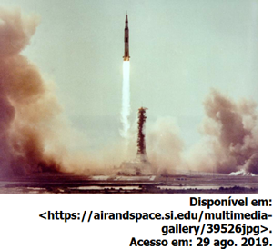 Lançamento do foguete Saturno V
